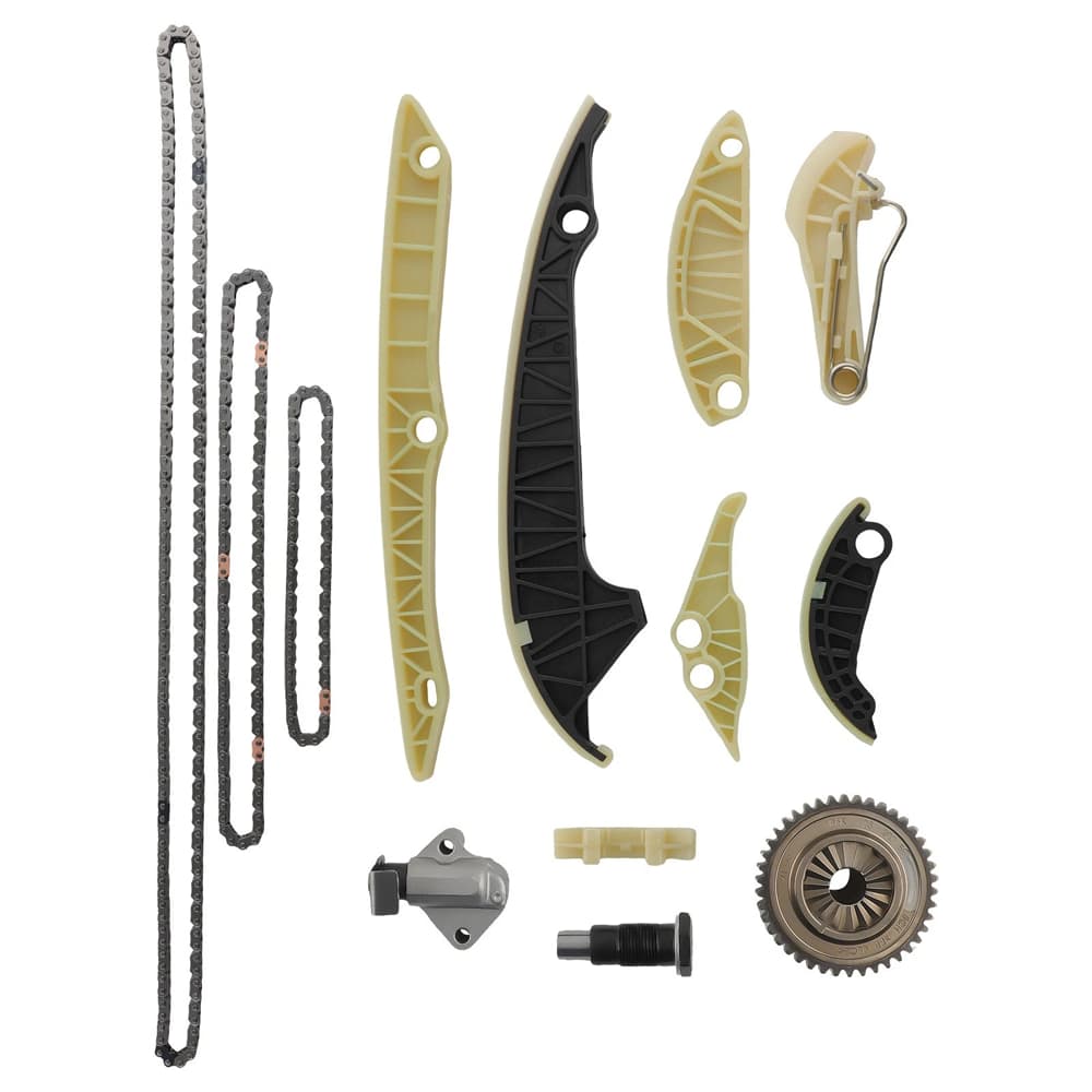 VW 2.0 EA888 Gen2 Timing Chain Set Seven Guides Two Tensioners