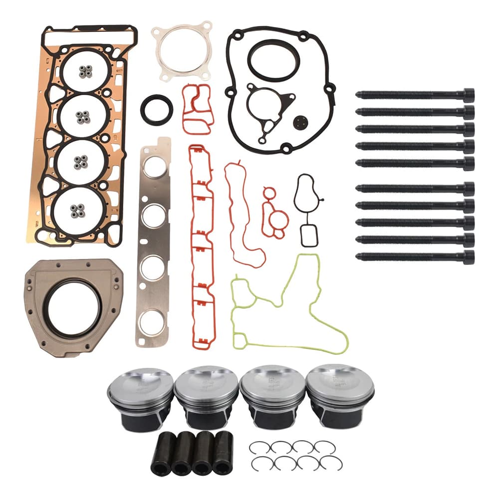 VW 2.0 Engine Gasket Kit With Piston 
