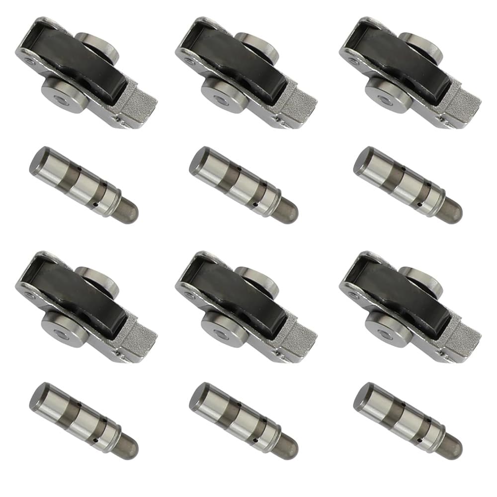12 Pcs Intake Lifter & Rocker Arm Kit Fit For Chrysler Pacifica Dodge Challenger Charger Journey 300 Jeep Wrangler Ram 1500 3.6L Pentastar V6 2016-2026 Engine Replacement Parts