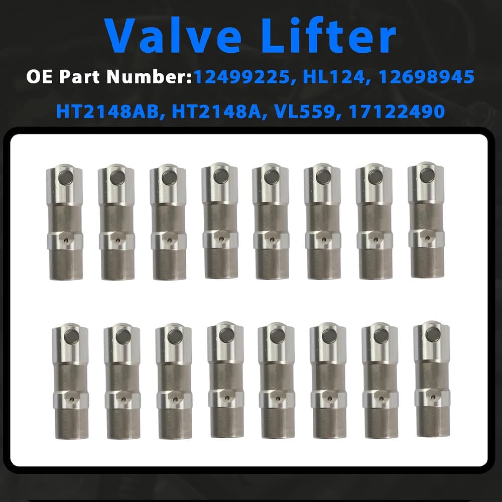 Performance Upgrade Stage 2 Camshaft Lifter Set for Chevy GMC LS1 LS2 LS6 4.8 5.3 5.7 6.0 6.2L V8 (1999-2007)