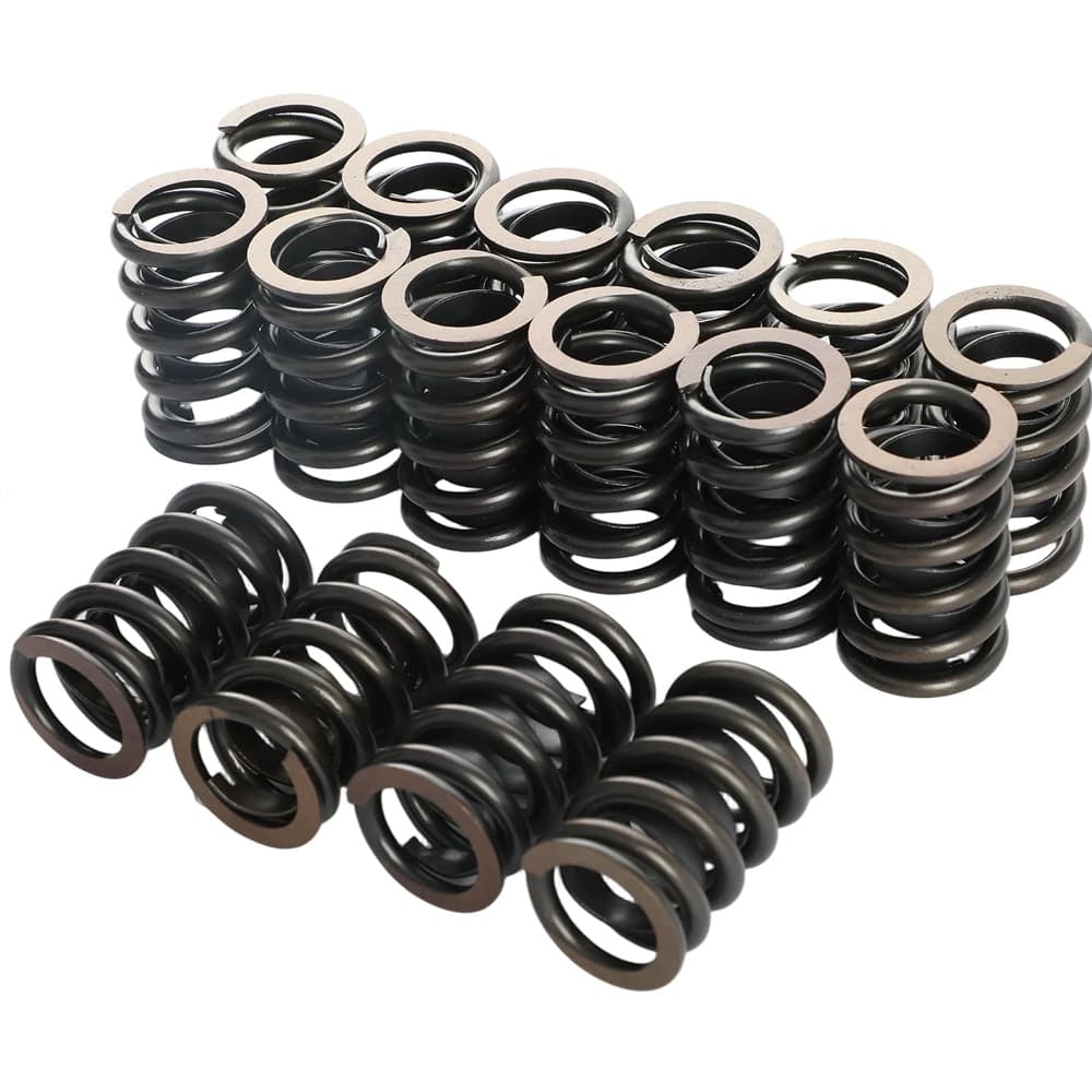 High-performance valve springs set for Chevrolet Small Block V8 engines, compatible with 283, 305, 327, 350, 383, and 400 cubic inch displacements.