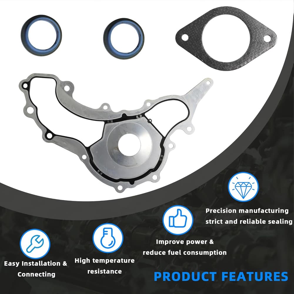 Water Pump Gasket Seal Replacement For Jeep 3.6L Pentastar Engine Cooling Parts
