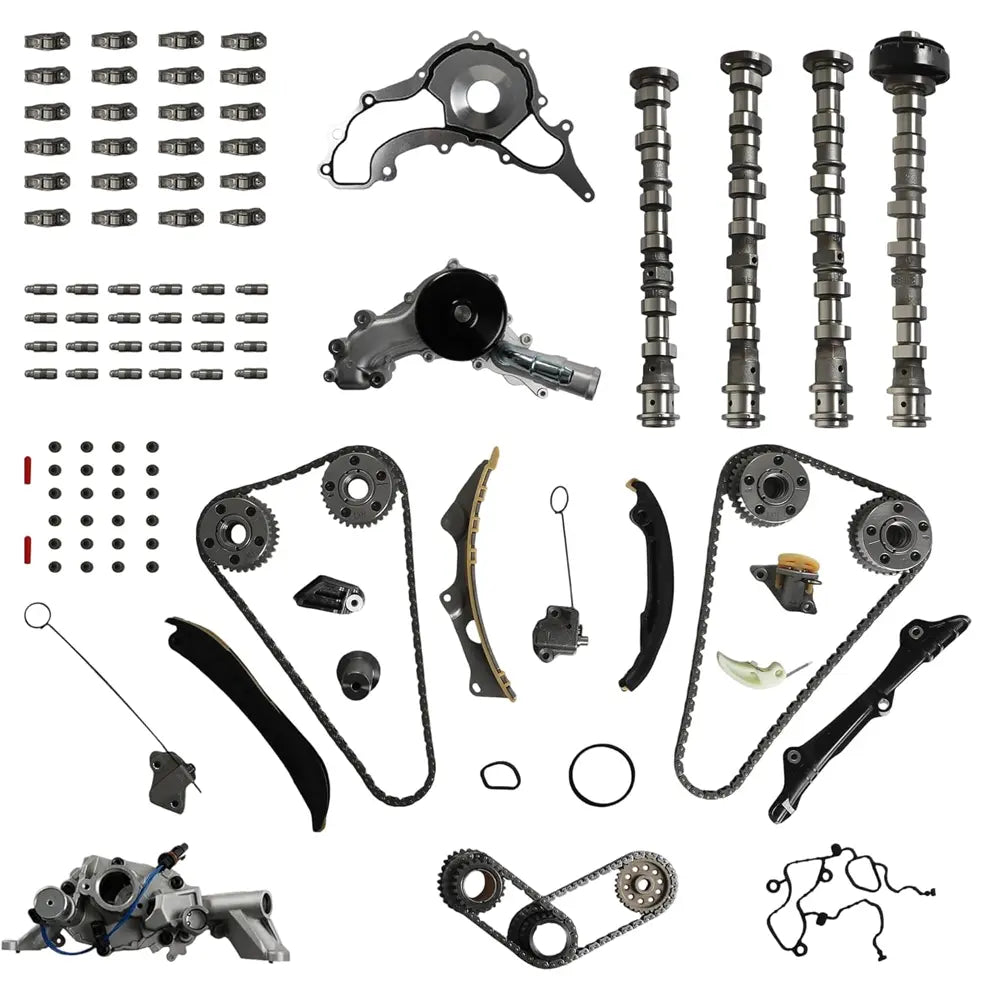 Complete 3.6L Pentastar Engine Overhaul Kit with Camshaft, Timing Chain, Water Pump & Rocker Arms