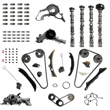 Complete 3.6L Pentastar Engine Overhaul Kit with Camshaft, Timing Chain, Water Pump & Rocker Arms