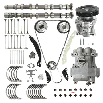 2.4L Engine Rebuild Kit Camshaft Timing Chain Oil Pump Water Pump Valves Bearings