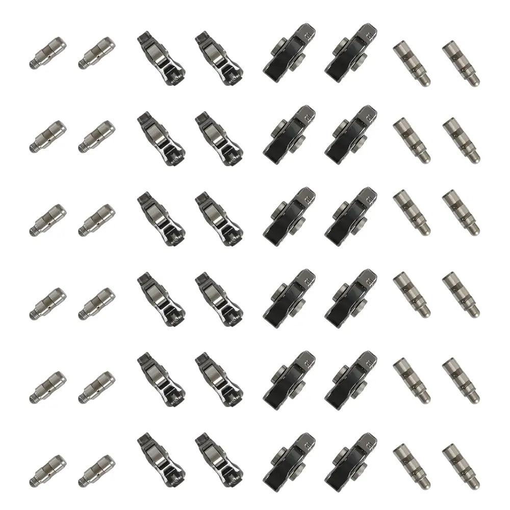 48pcs Rocker Arm & Valve Lifter Kit (24 Intake + 24 Exhaust) for 3.6L Pentastar V6 Engine
