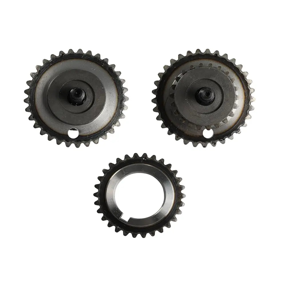 Set of 3 Engine Timing Sprockets & Camshaft Gears, Automotive Timing System Components for Engine Repair