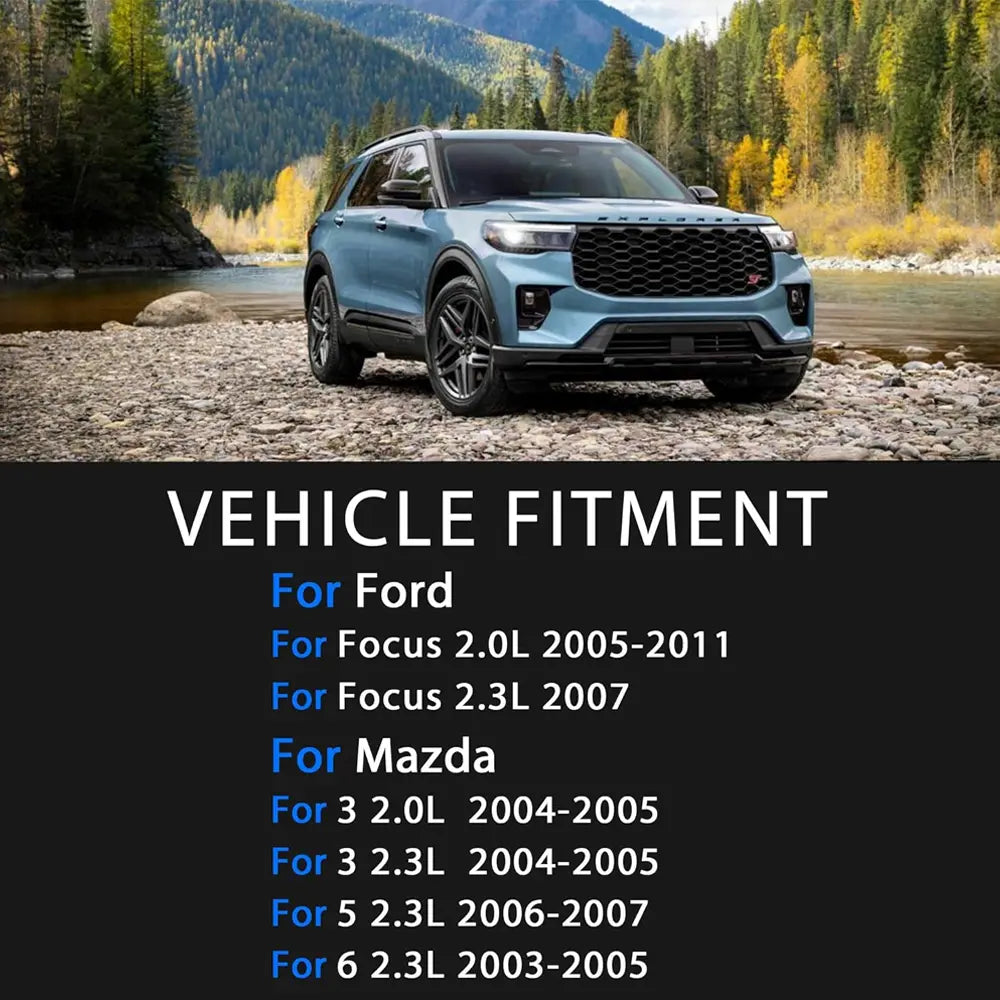 Vehicle Fitment Chart for Engine Rebuild Kit - Fits Ford Focus 2005-2011 & Mazda 3/5/6 2003-2007
