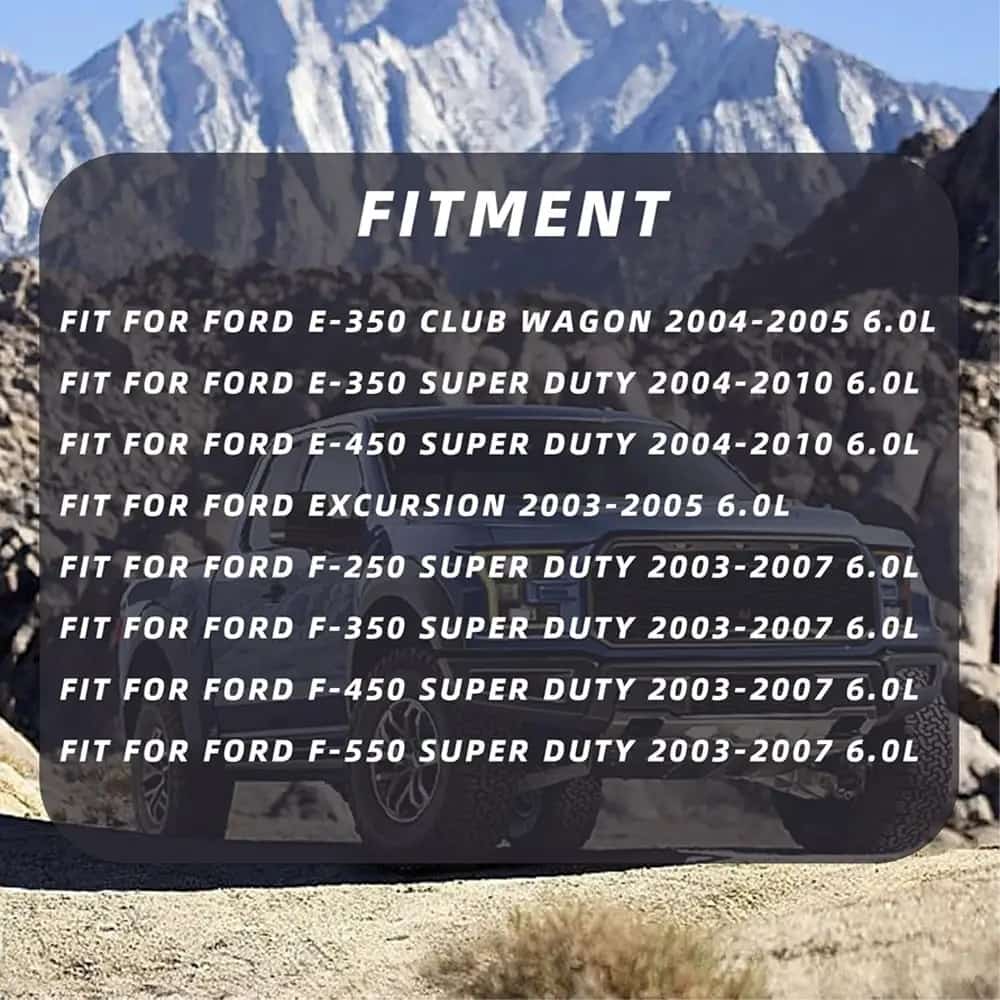 fit for ford e350 e450 f350 f450 f550 excursion super duty 6.0l