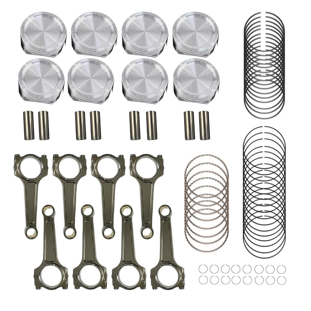 5.4L 3V Piston & Connecting Rod Set For Ford F150 F250 Expedition Lincoln Navigator 2004-2006
