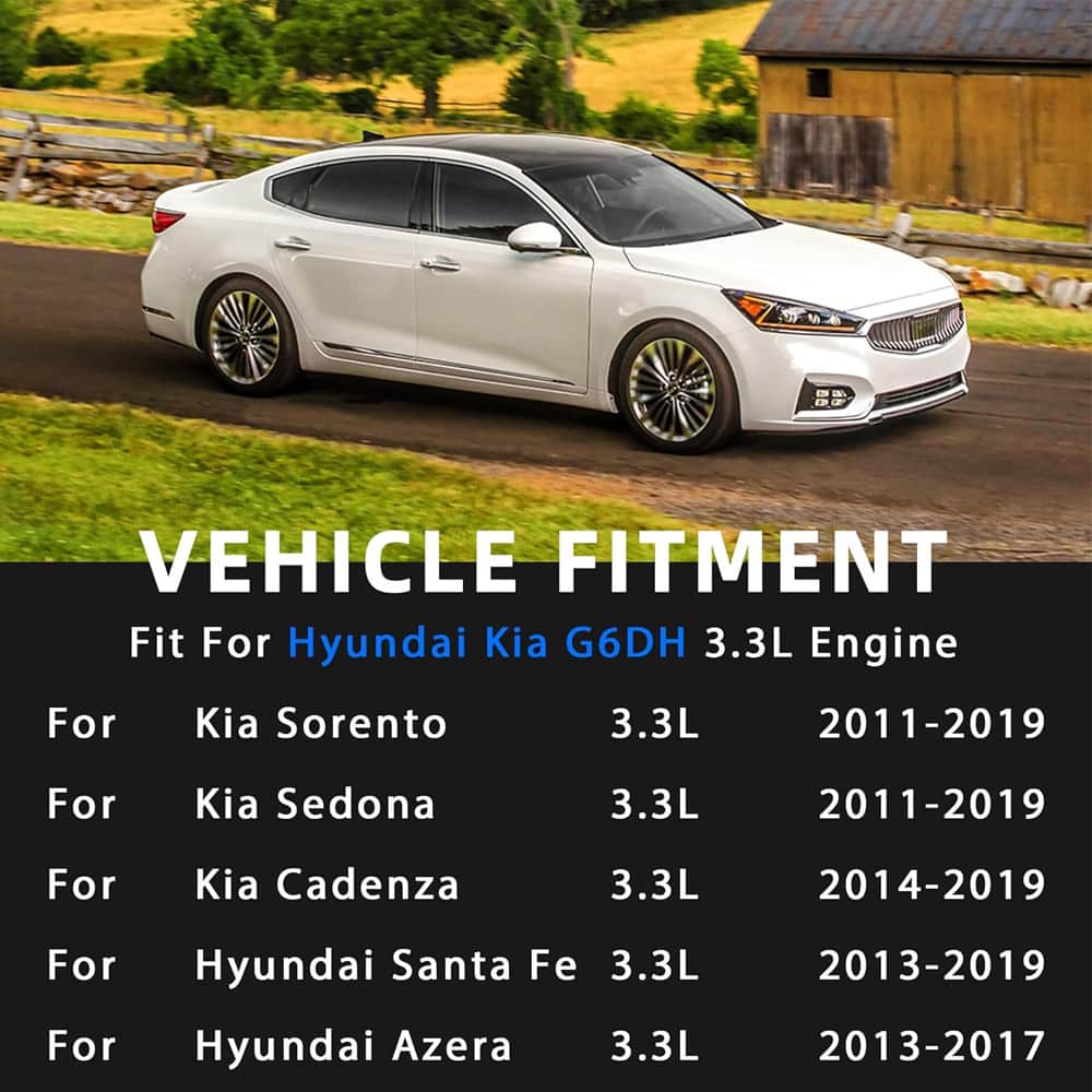 3.3L G6DH Engine Parts Fit Kia Sorento Sedona Cadenza Hyundai Santa Fe Azera Overhaul Repair Kit
