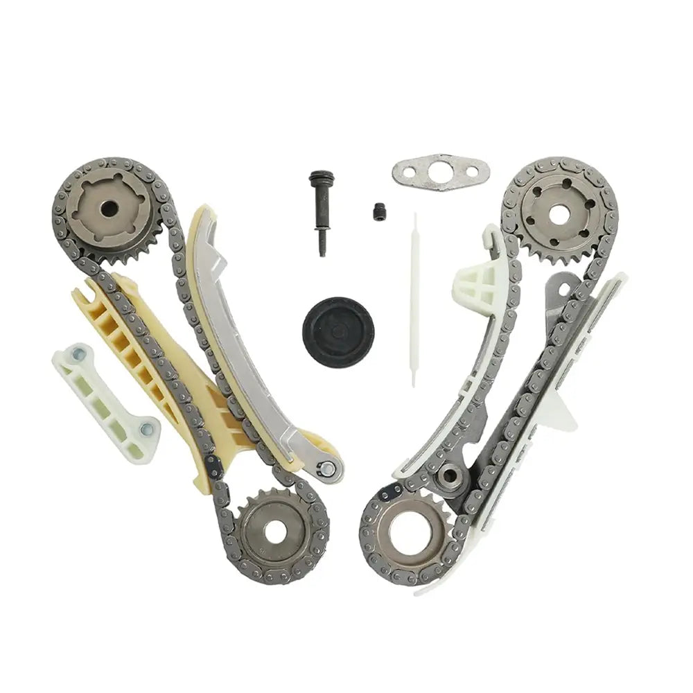 Dual Timing Chain Kit with Tensioners, Guides, Sprockets for Ford 4.0L V6 SOHC Engine