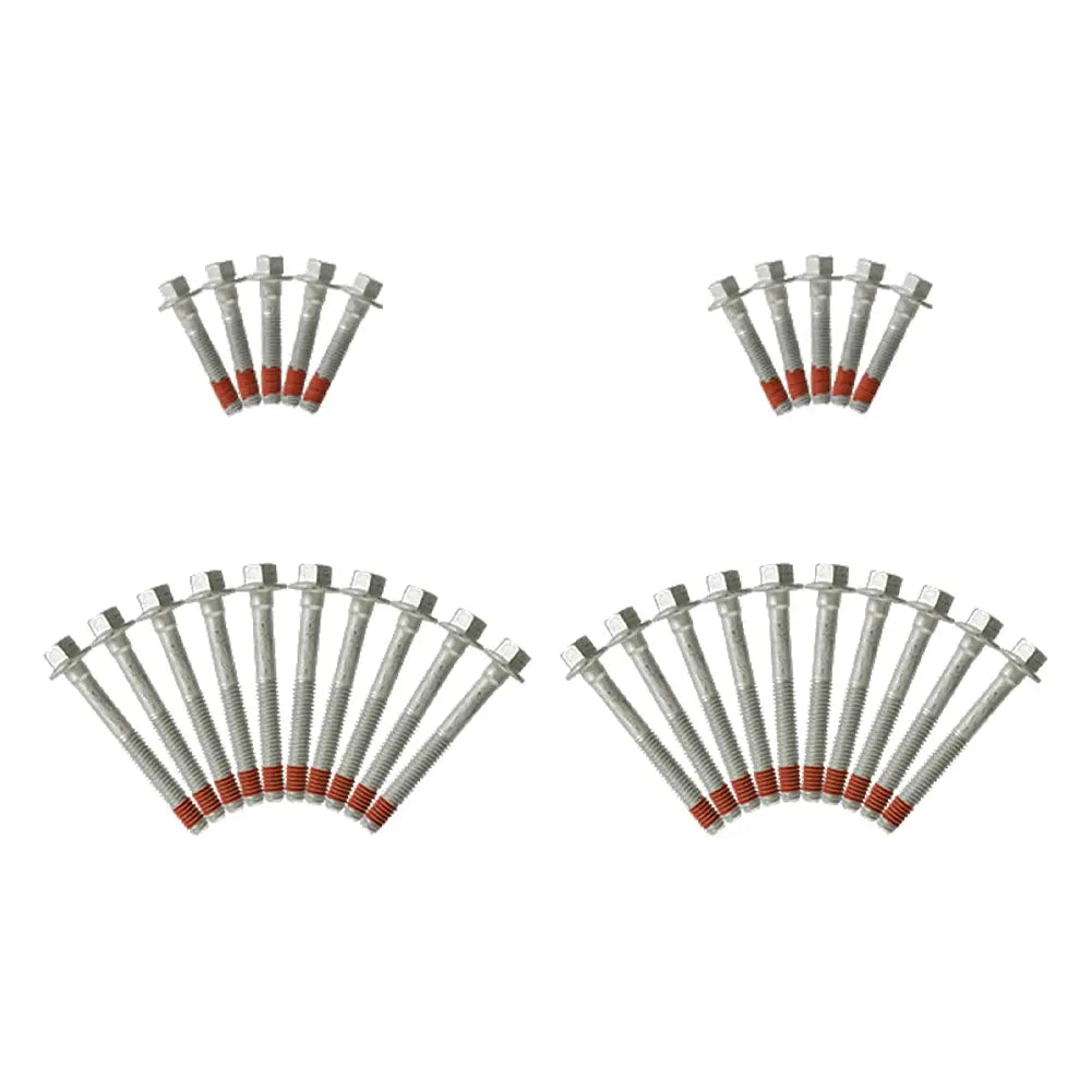 Cylinder head bolt set with sealant, direct fit for GM 5.3L Vortec V8 engines