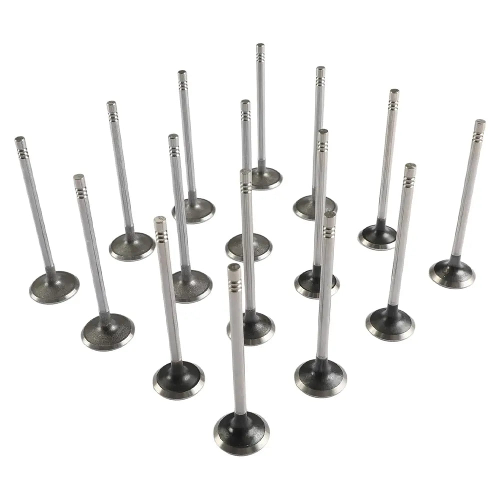Intake & Exhaust Engine Valves Set for GM Ecotec 2.0L/2.2L/2.4L, 16-Piece Valve Kit Replacement