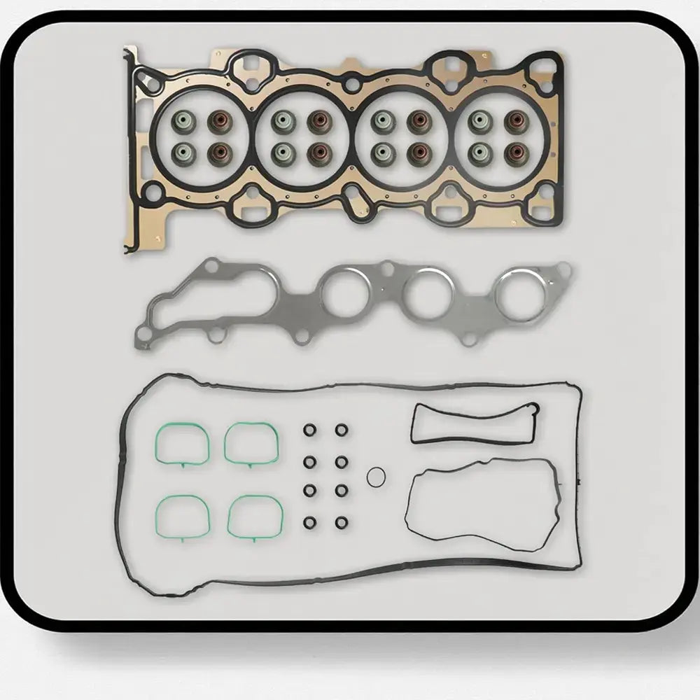 Cylinder Head Gasket, Exhaust Manifold Gasket, Valve Cover Gasket & Seal Kit for Ford 2.0L/2.3L L4 DOHC Engine