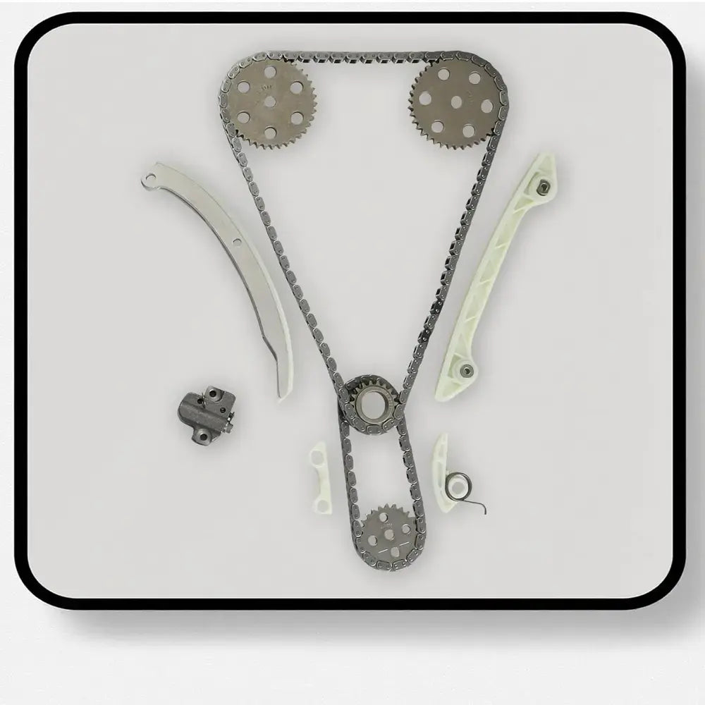 Timing Chain Kit with Tensioners, Guides, Sprockets for Ford Focus 2.0L/2.3L, Mazda 3/5/6 2.0L/2.3L Engine