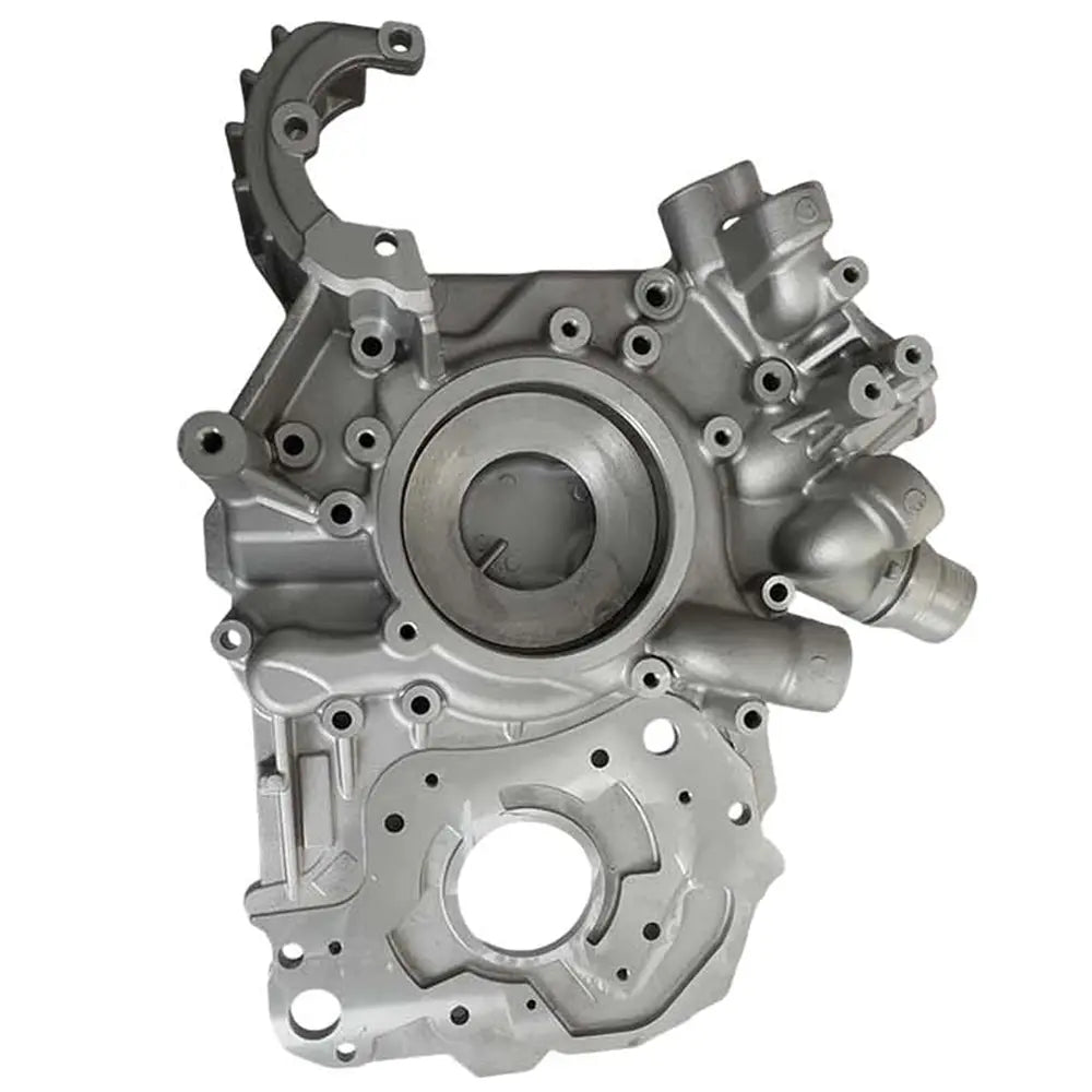 Engine Timing Cover Oil Pump Assembly for Ford 6.4L Powerstroke V8 Diesel, Direct OEM Replacement