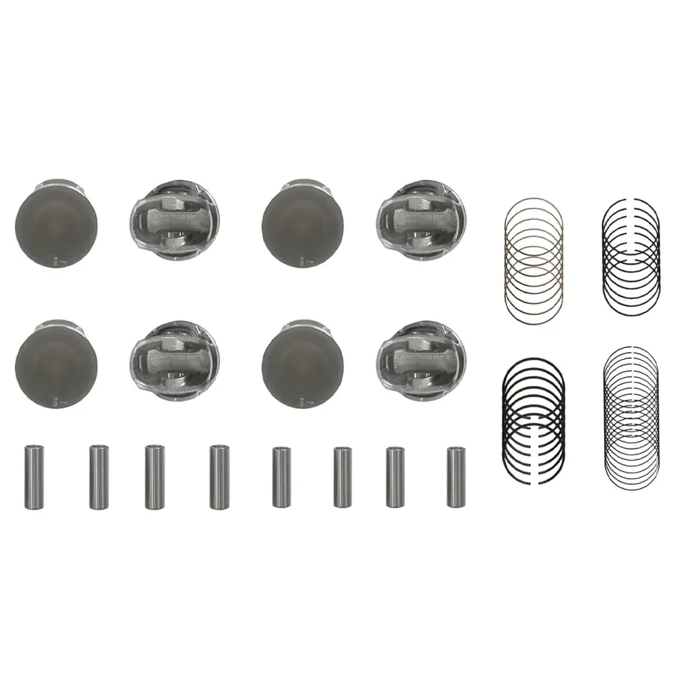 5.7L Hemi Piston & Ring Set 8PCS with Wrist Pins for Engine Rebuild