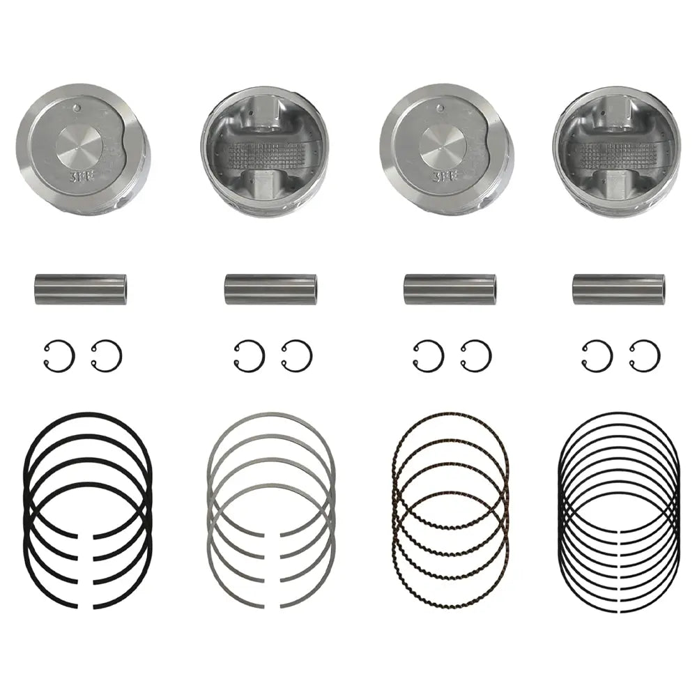 Piston Piston Pin & Piston Ring Full Set OEM Replacement Parts For Toyota 3RZFE 2.7L Engine