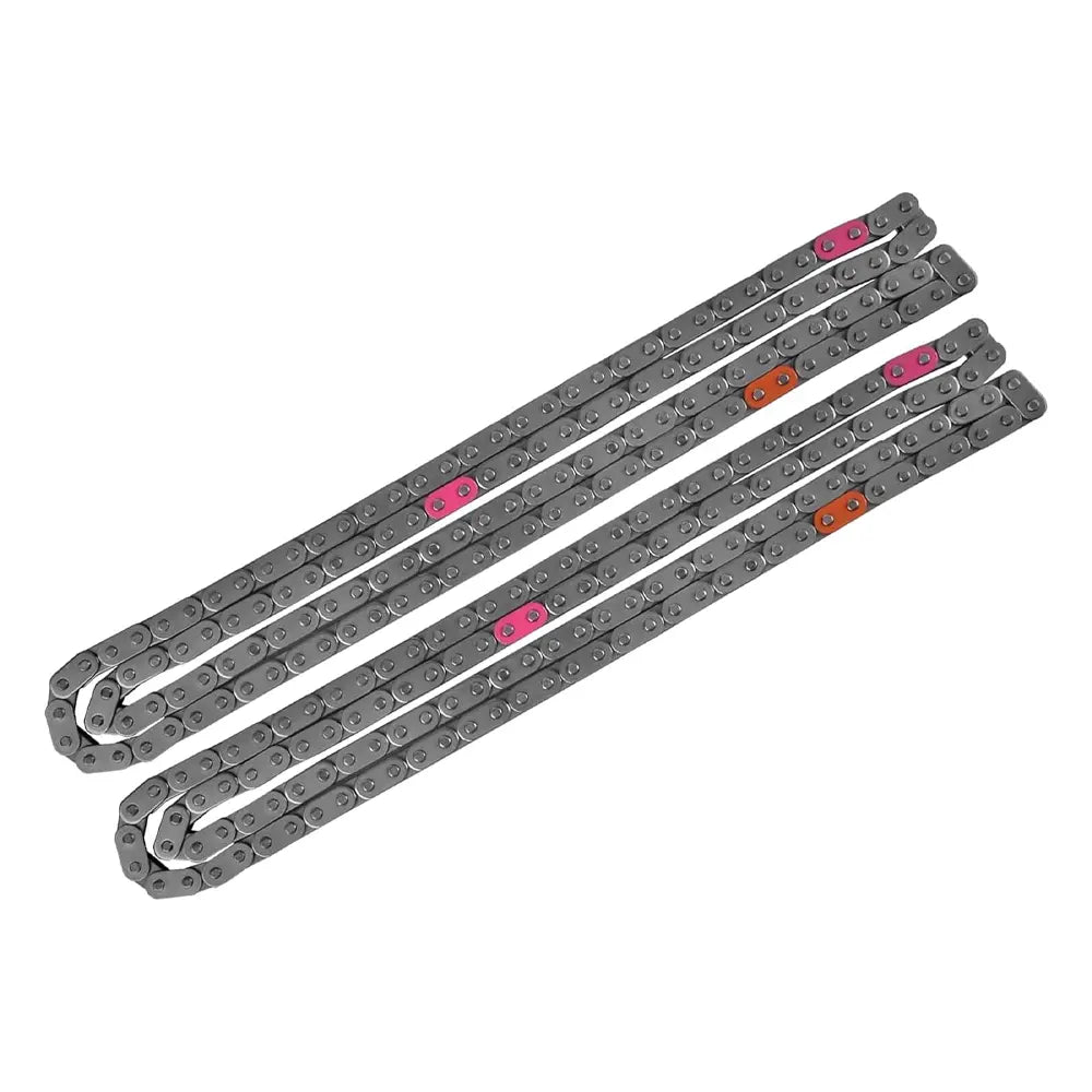 Engine Timing Chain Set with Colored Markings for Hyundai Kia 3.3L 3.8L V6 Engines, High Strength Replacement Chains
