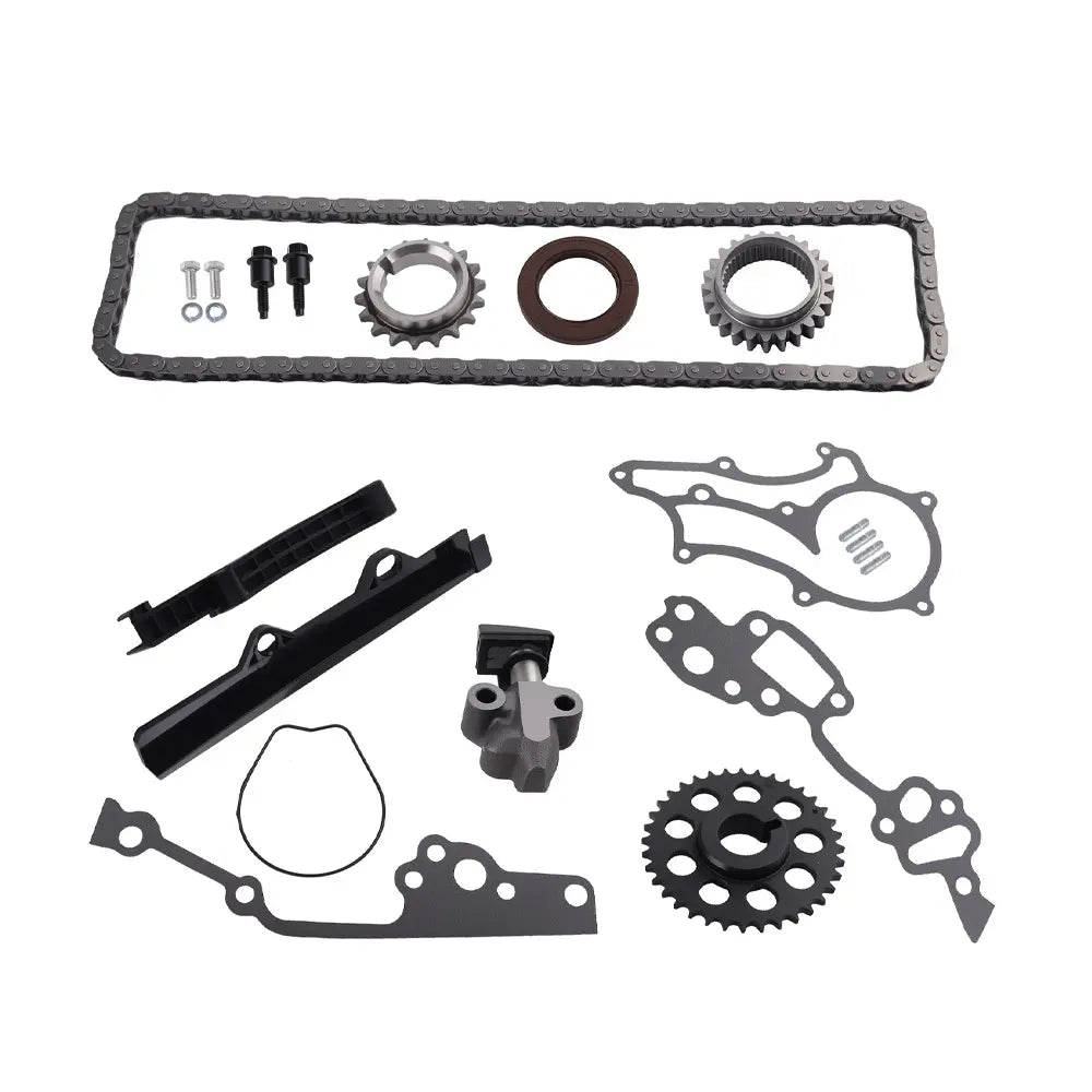 Timing Chain Kit with Tensioner Guides Gears Gaskets for 1985-1995 Toyota 4Runner Pickup 2.4L 22R 22RE