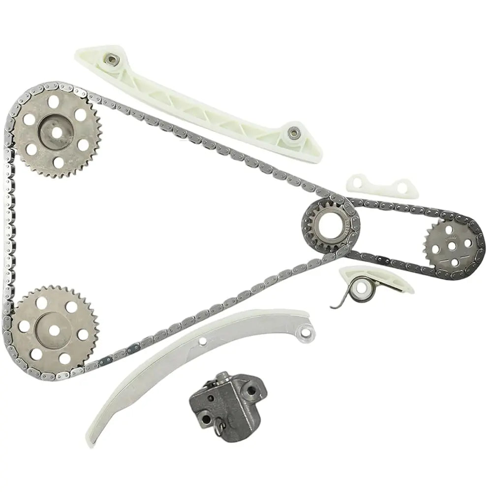 Premium Timing Chain Tensioner Guide Kit for Ford Focus 2.0L 2.3L Mazda 3 5 6 Engine Replacement