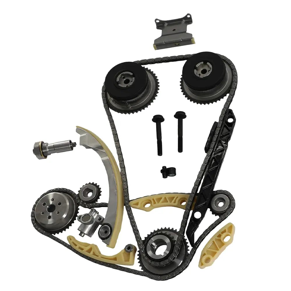 Complete VVT solenoid valve timing chain system full kit for GM Buick Chevrolet Pontiac 2.2L 2.4L engines