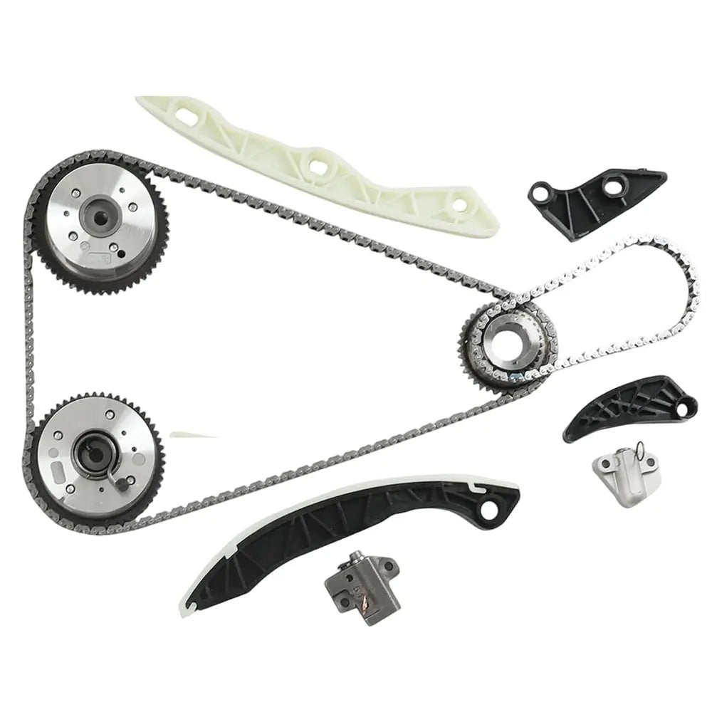 Engine Timing Chain Kit with Sprockets Tensioner Guides for 2.0L 2.4L Chrysler Dodge Jeep