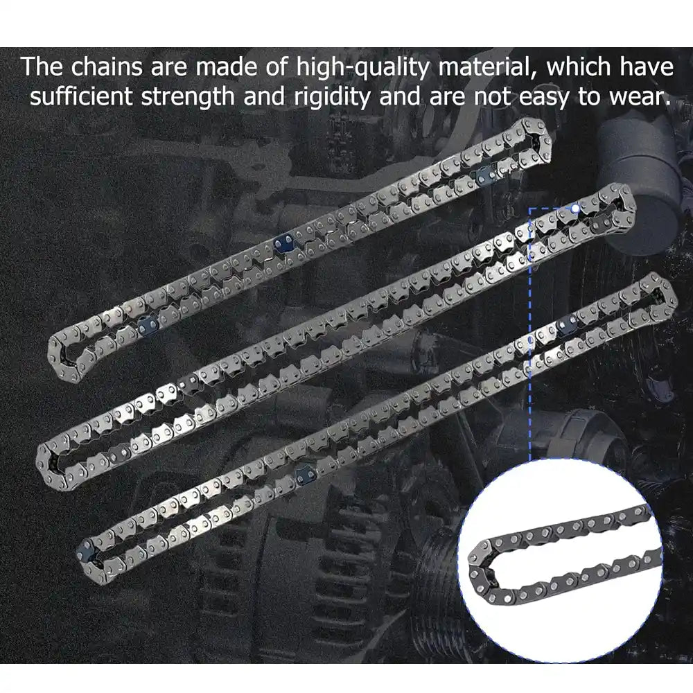 High-Quality Timing Chains with High Strength & Rigidity for 3.6L V6 Engine