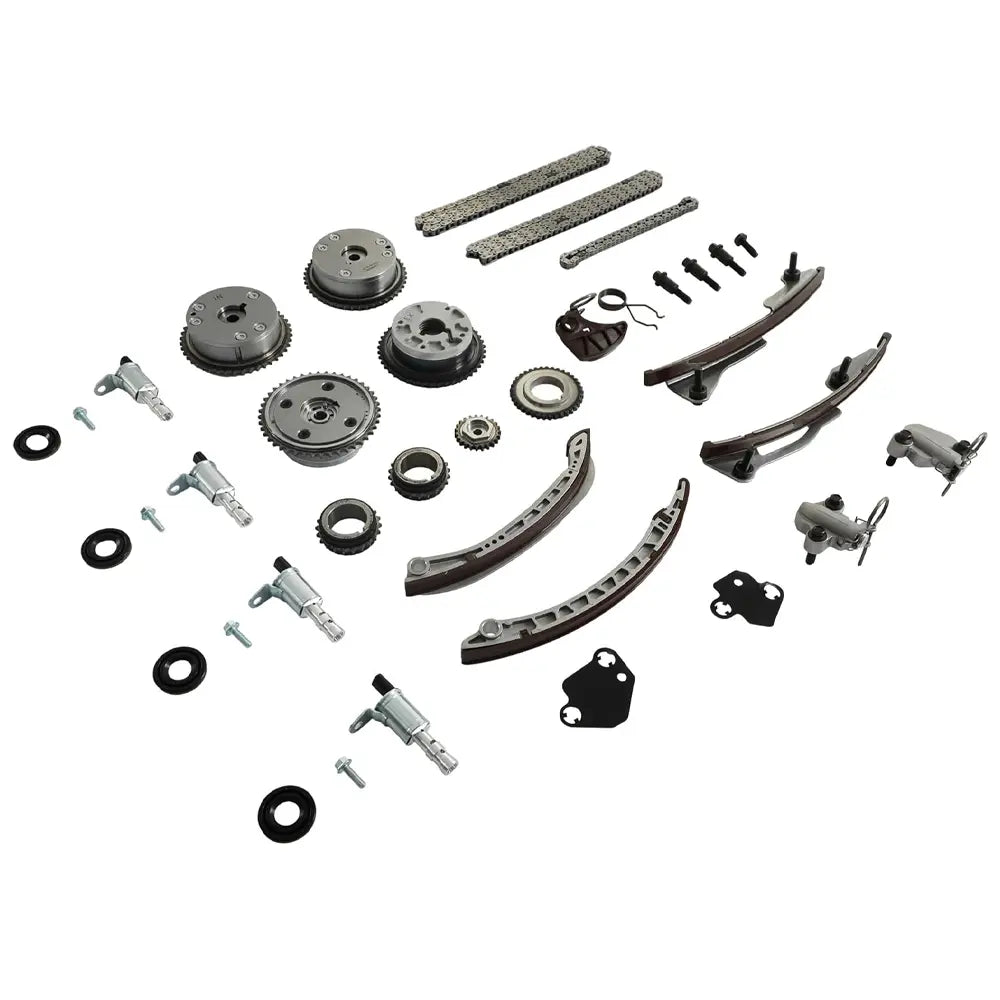 Timing Chain Kit Full Parts Breakdown Detail For GMC Cadillac Chevrolet Buick 3.6L V6