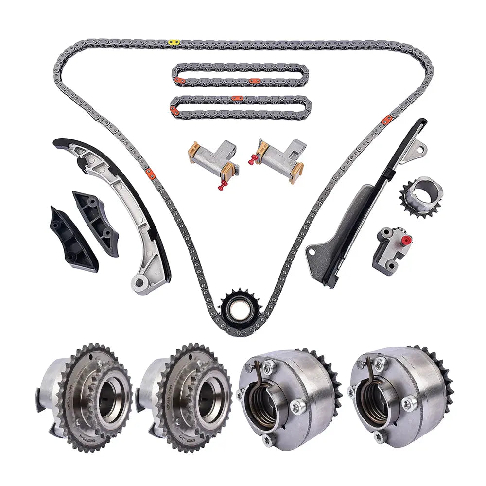 Timing Chain Kit with VVT Phasers & Tensioners for Toyota/Lexus 3.5L V6 2GR-FE Engine
