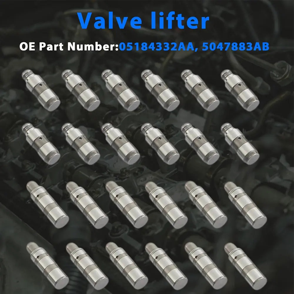 Valve Lifter Hydraulic Tappet Set OE 05184332AA for 3.6L Pentastar V6 Engine