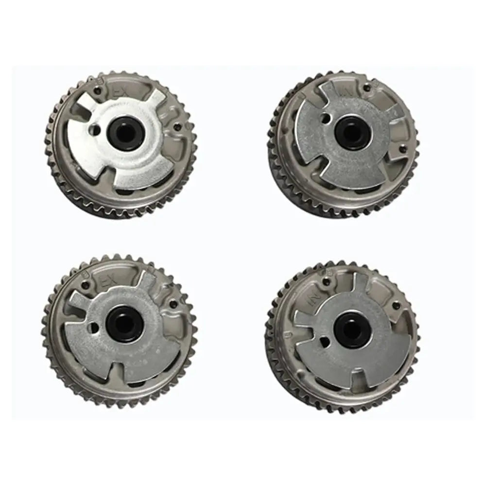 Set of 4 Camshaft Phasers VVT Sprockets for GM 3.6L V6 DOHC Engine, Variable Valve Timing Actuators