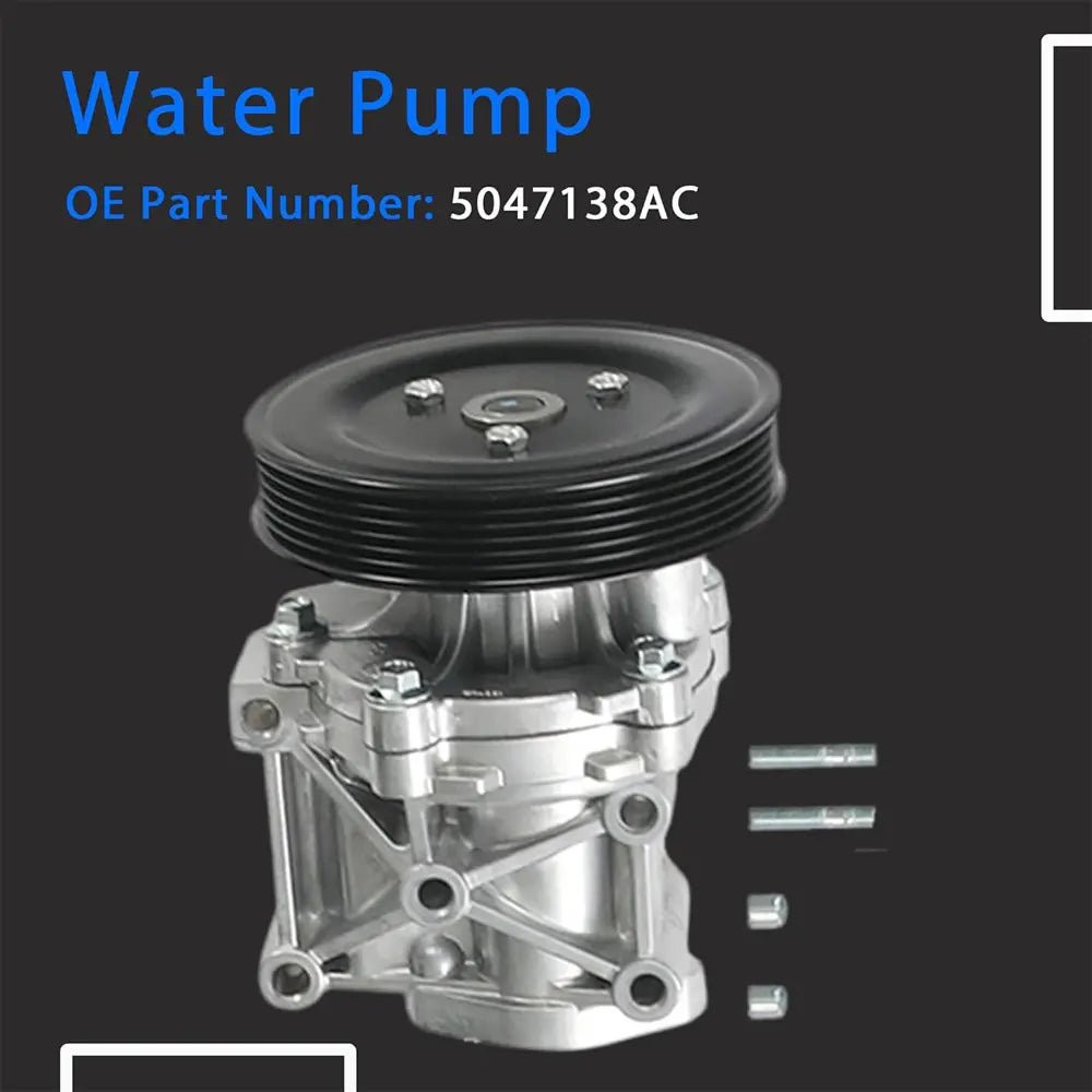Engine Water Pump 5047138AC for Chrysler Dodge Jeep 2.0L 2.4L